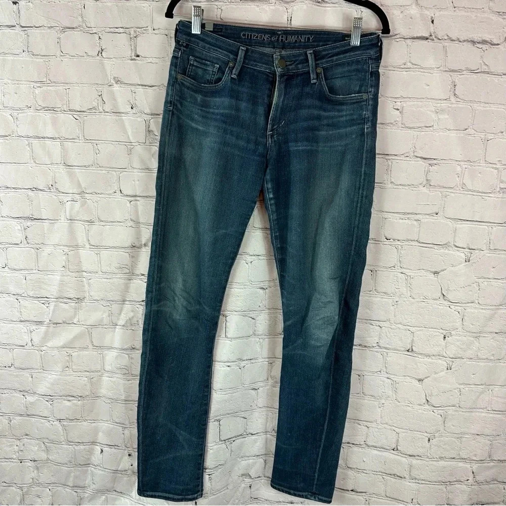 citizen of humanity arielle midrise skinny jeans sz 27